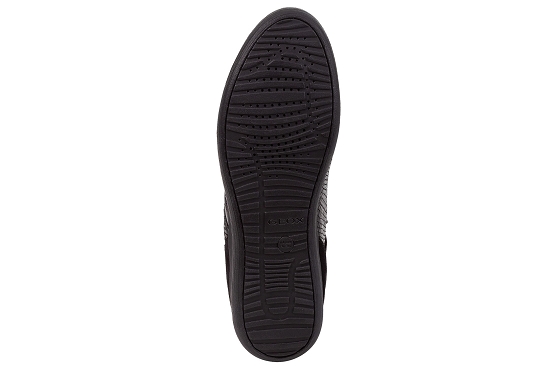 Geox baskets sneakers d2668b cuir noir5634801_5