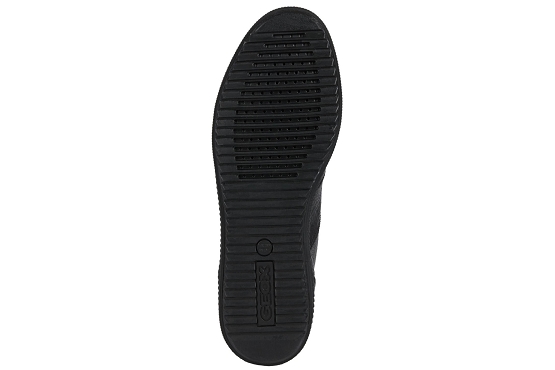 Geox baskets sneakers d166hb cuir noir5634901_5