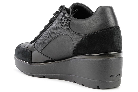 Geox baskets sneakers d16rab cuir noir5635501_3