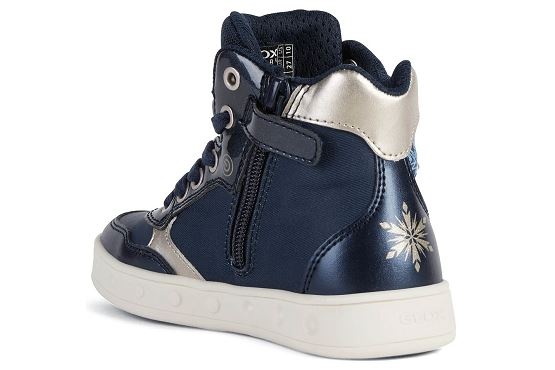 Geox baskets sneakers j268we cuir navy5637001_3