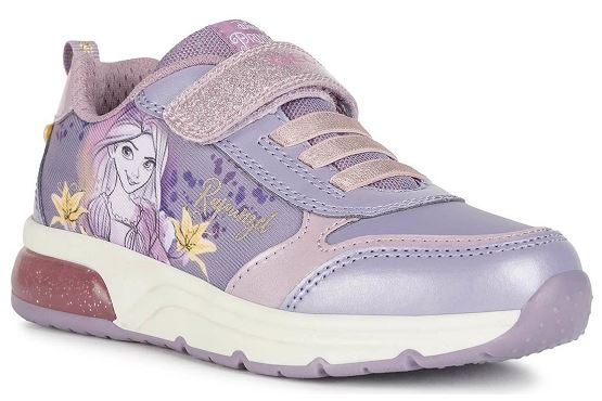 Geox baskets sneakers j268ve cuir lilas5637201_1