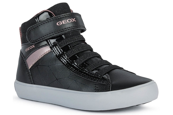 Geox baskets sneakers j164na cuir noir5637801_1