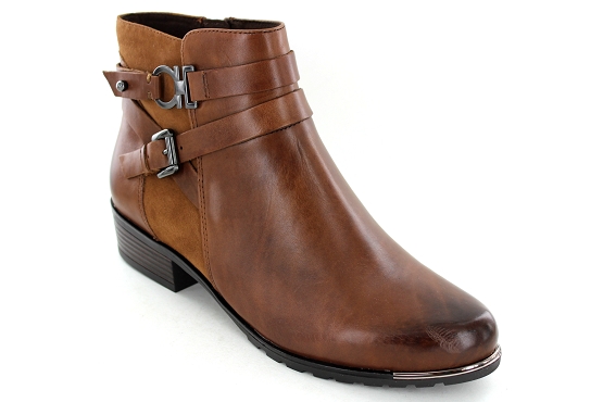 Caprice boots bottine 25309.29 cuir cognac5643201_1