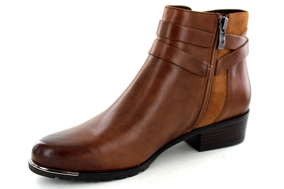 Caprice boots bottine 25309.29 cuir cognac5643201_3