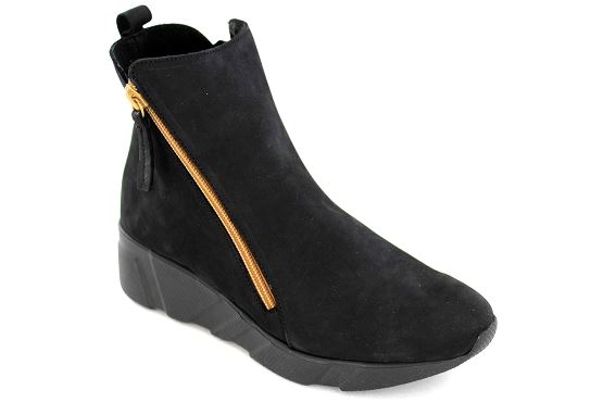 Hirica boots bottine kristen cuir noir5643801_1