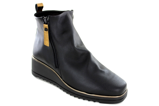 Four inexistant boots bottine noe cuir noir5644301_1