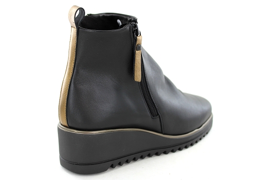 Four inexistant boots bottine noe cuir noir5644301_2