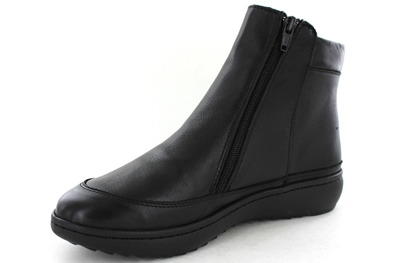 Karyoka boots bottine deton cuir noir5645701_3