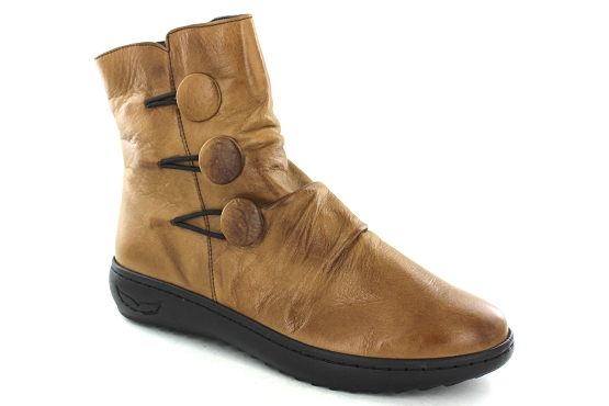 Karyoka boots bottine danet cuir camel5646101_1