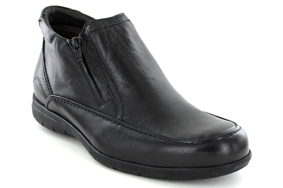 Fluchos bottines boots 87830 cuir noir