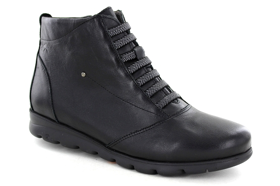 Fluchos boots bottine f0356 cuir noir5648601_1