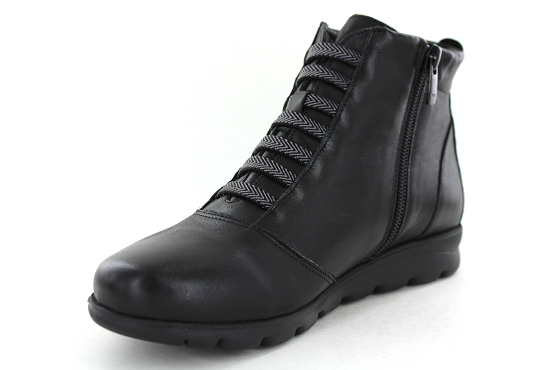 Fluchos boots bottine f0356 cuir noir5648601_3
