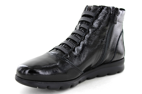 Fluchos boots bottine f0356 vernis noir5648801_3