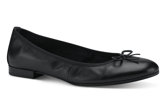 Tamaris ballerines 22116.20.001 cuir noir5665601_1