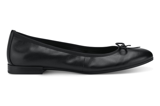 Tamaris ballerines 22116.20.001 cuir noir5665601_3