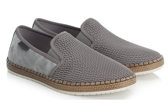 Rieker mocassin b5265.43 grey5671701_5