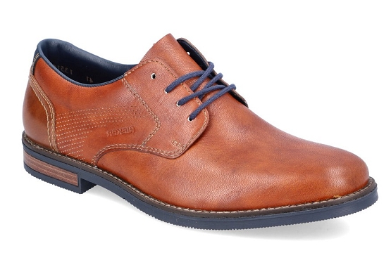 Rieker derbies lacets 13516.22 cuir nuss5671901_1