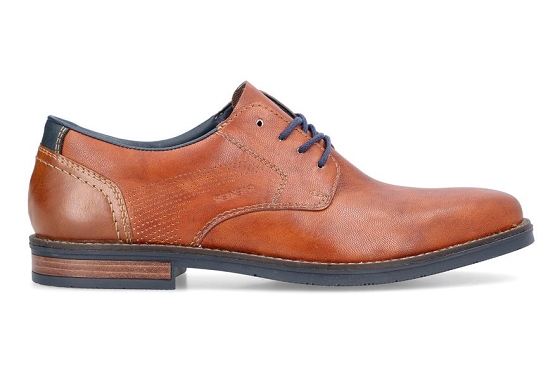 Rieker derbies lacets 13516.22 cuir nuss5671901_3