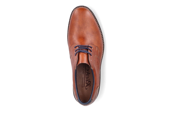 Rieker derbies lacets 13516.22 cuir nuss5671901_4