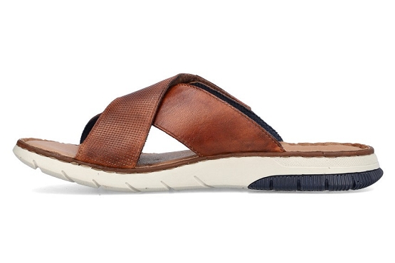 Rieker nu pieds sandales 25283.23 cuir peanut5672401_2
