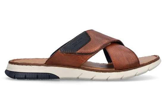 Rieker nu pieds sandales 25283.23 cuir peanut5672401_3