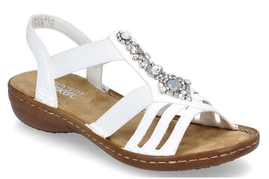 Rieker sandales nu pieds 60839.80 cuir blanc5675901_1