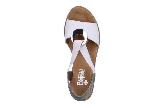 Rieker sandales nu pieds 624h6.80 cuir blanc5676101_4