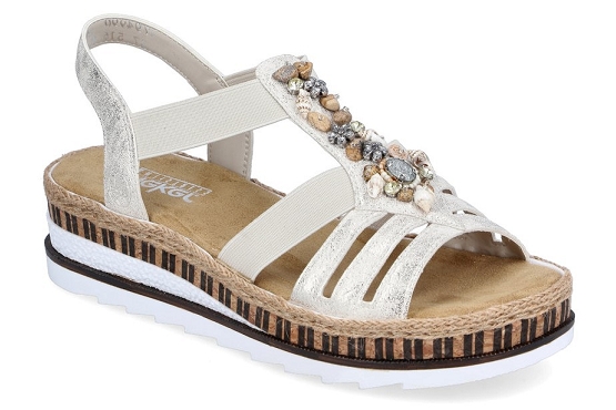 Rieker sandales nu pieds v7949.90 cuir beige5677501_1