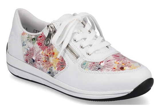 Rieker baskets sneakers n1112.90 cuir multi5677801_1