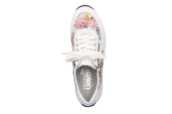 Rieker baskets sneakers n1112.90 cuir multi5677801_4