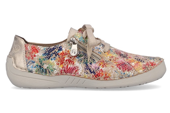 Rieker baskets sneakers 52511.90 cuir multi5678101_3