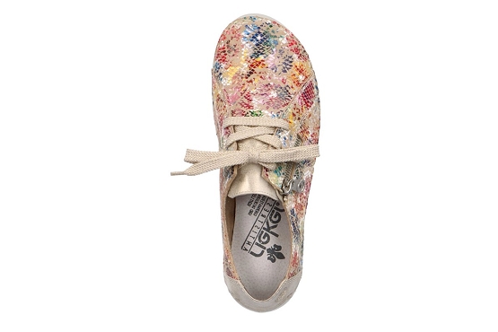 Rieker baskets sneakers 52511.90 cuir multi5678101_4