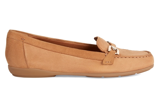 Geox mocassins d84bma  00021 cuir camel5678201_2