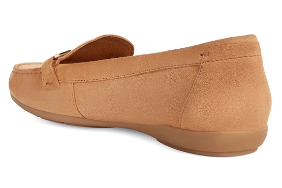 Geox mocassins d84bma  00021 cuir camel5678201_3