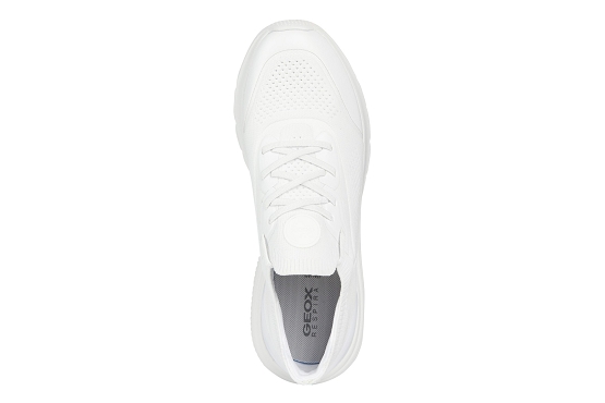 Geox baskets sneakers d35tha  06k7z cuir blanc5678401_5
