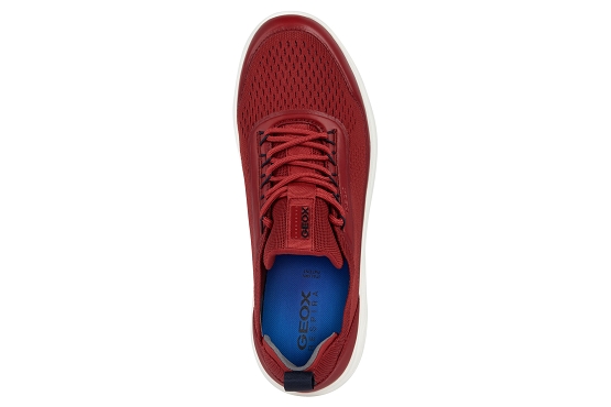 Geox baskets sneakers u35bya rouge5680301_5