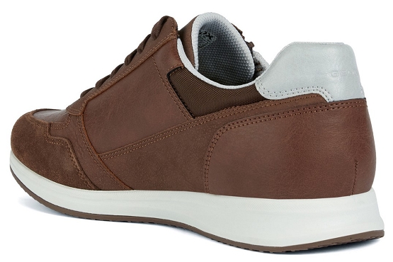 Geox baskets sneakers u35h5a marron5681201_3