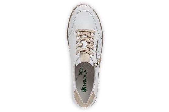 Remonte baskets sneakers r7215.80 cuir blanc5688001_4