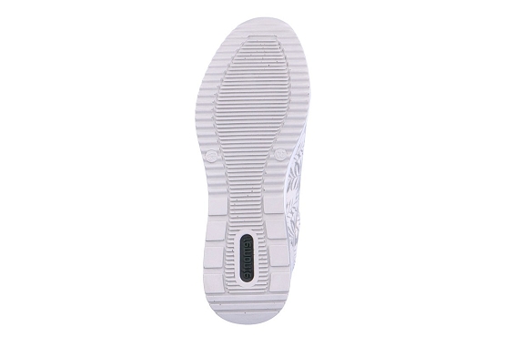 Remonte baskets sneakers d2401.91 cuir blanc5688201_5