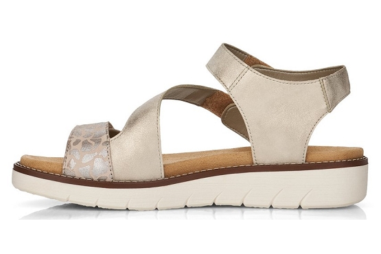 Remonte sandales nu pieds d2050.60 cuir muschel5688801_2