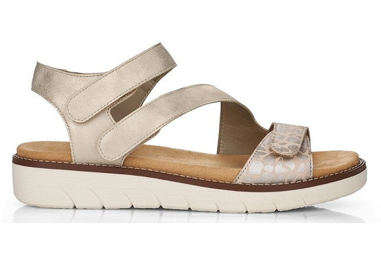 Remonte sandales nu pieds d2050.60 cuir muschel5688801_3