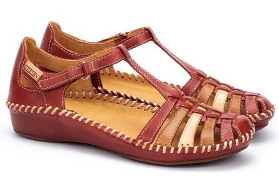 Pikolinos sandales nu pieds 655.0843c1 cuir sandia5693501_1