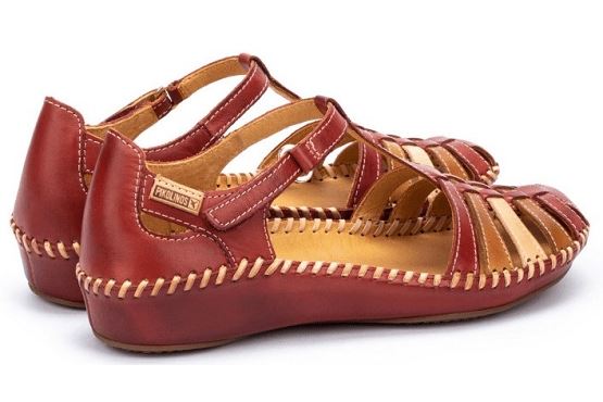 Pikolinos sandales nu pieds 655.0843c1 cuir sandia5693501_2