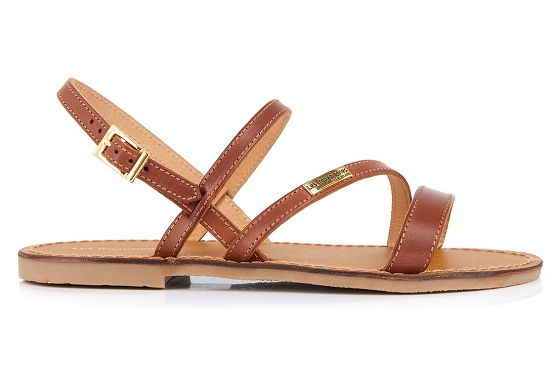 Les tropeziennes sandales nu pieds baden tan5696501_2