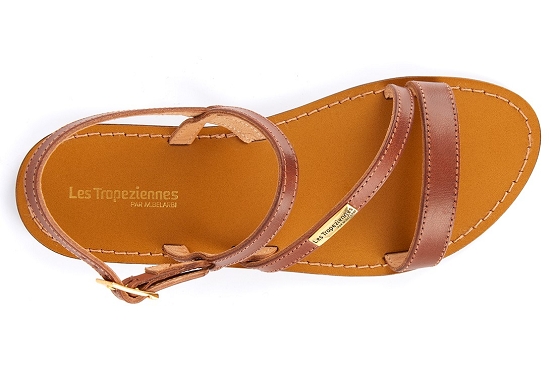 Les tropeziennes sandales nu pieds baden tan5696501_3