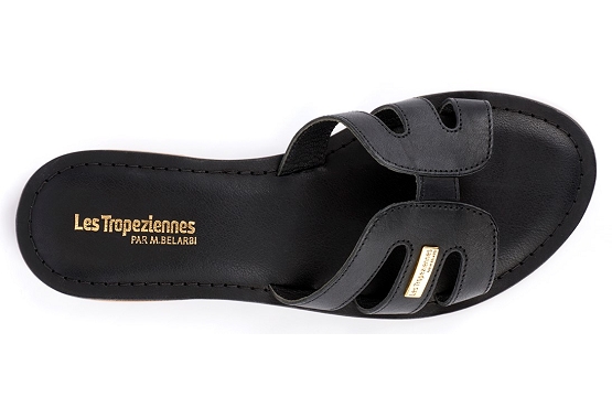 Les tropeziennes sandales nu pieds damia noir5696801_3