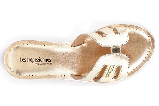 Les tropeziennes sandales nu pieds damia or5696901_3