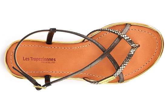 Les tropeziennes baskets sneakers c009111 monaco noir5699101_3
