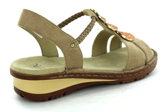 Ara sandales nu pieds 1227239.79 cuir camel5699301_3