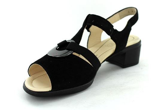 Ara sandales nu pieds 1235730.01 cuir noir5699501_2